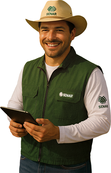 Ilustração do personagem principal