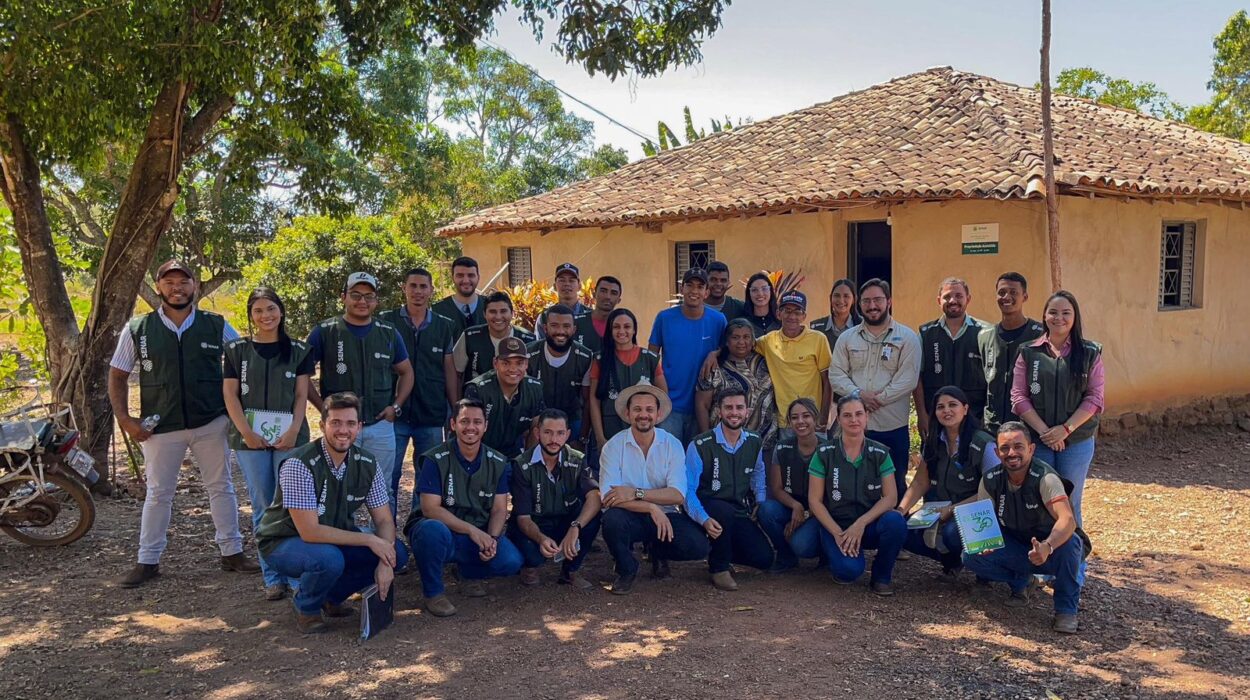 Um dos grupos que concluiu capacitação da ATeG